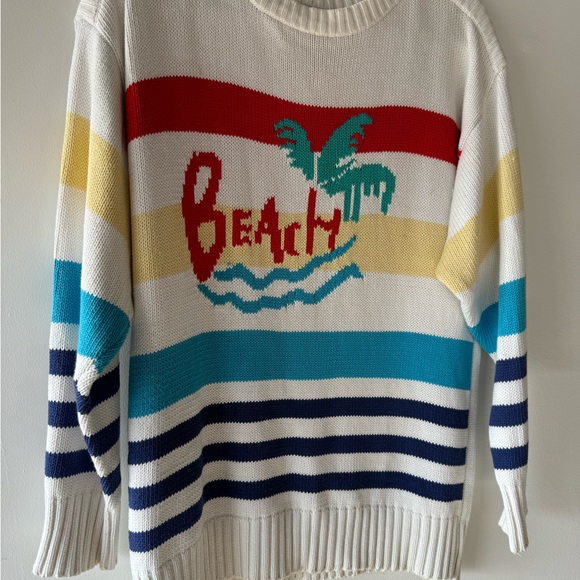 vintage beach sweater - Picture 5 of 5